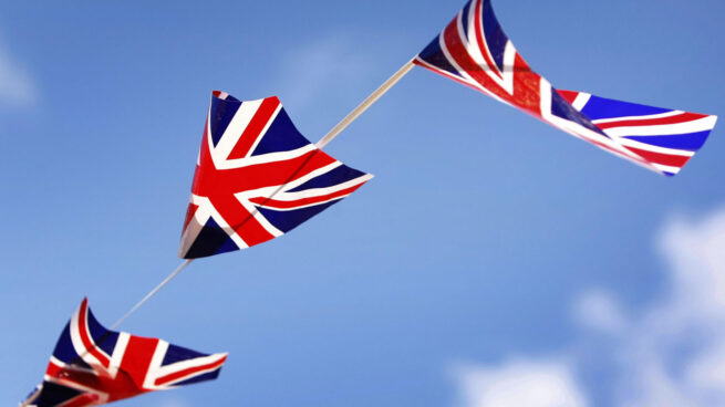 Union jack flags