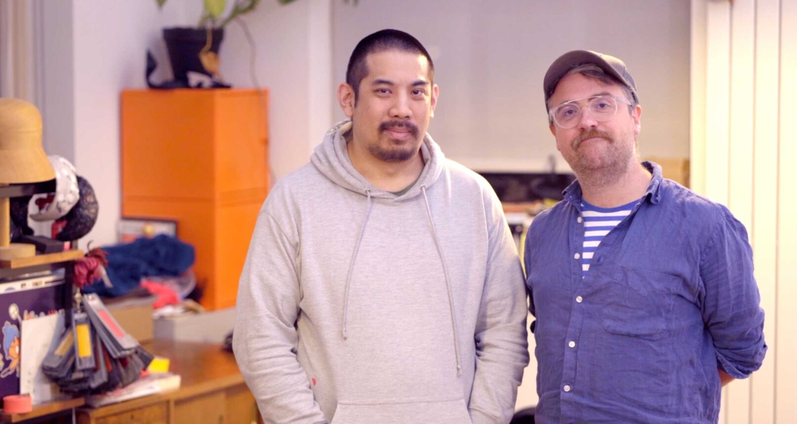 Mu Yu and Rex Crowle, Game creators, video still